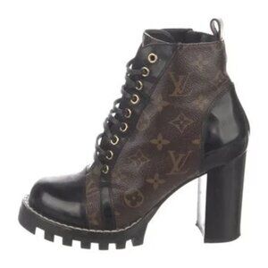 Louis Vuitton LV Monogram Combat Boots